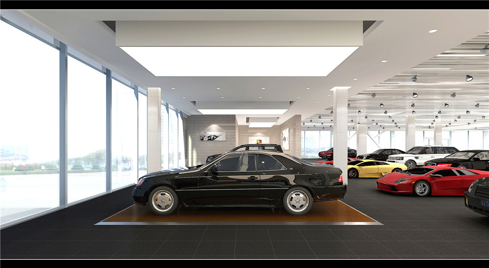 郑州汽车4S店设计案例,汽车展厅设计案例